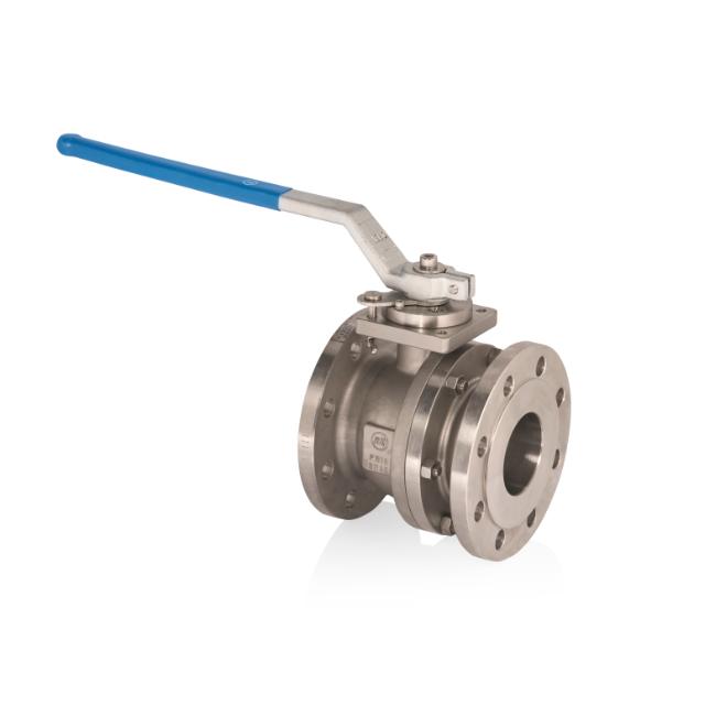 Valvula de Bola Acero Inoxidable Bridas (B)