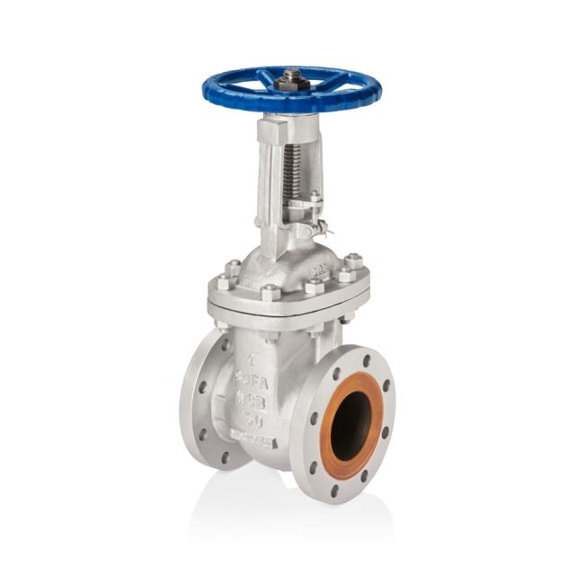 Valvula de compuerta ANSI Acero Carbono TRIM 5 Fundida Bridas, 150#