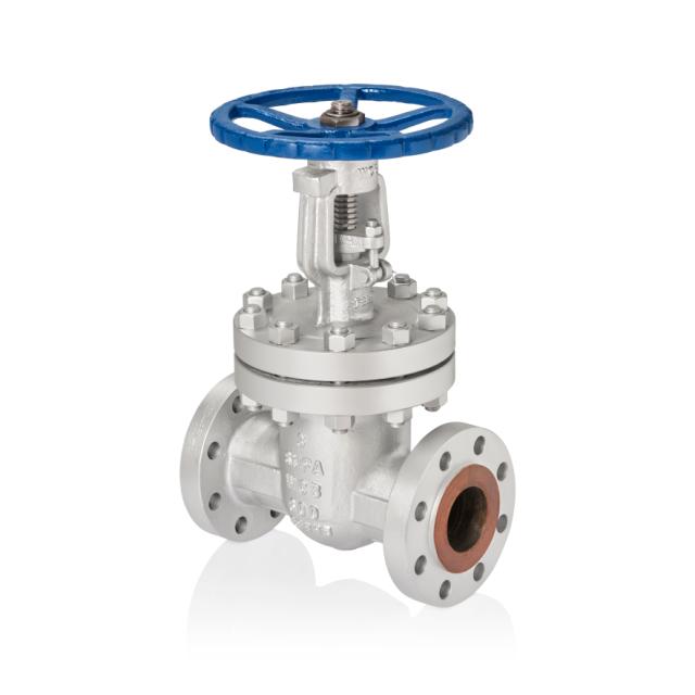 Valvula de compuerta ANSI Acero Carbono TRIM 5 Fundida Bridas, 600#