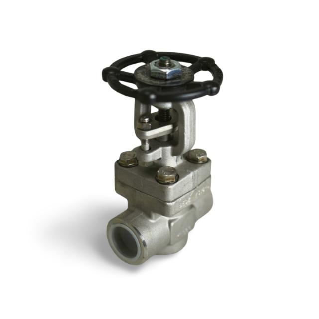 Valvula de compuerta ANSI Acero Inoxidable TRIM 12 Forjada, Soldar 800#