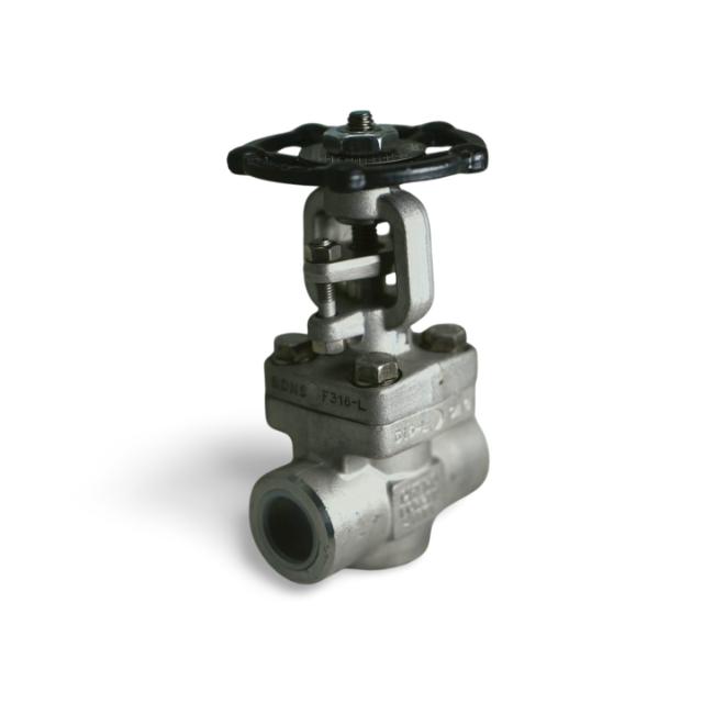 Valvula de compuerta ANSI Acero Inoxidable TRIM 10 Forjada, Rosca 800#