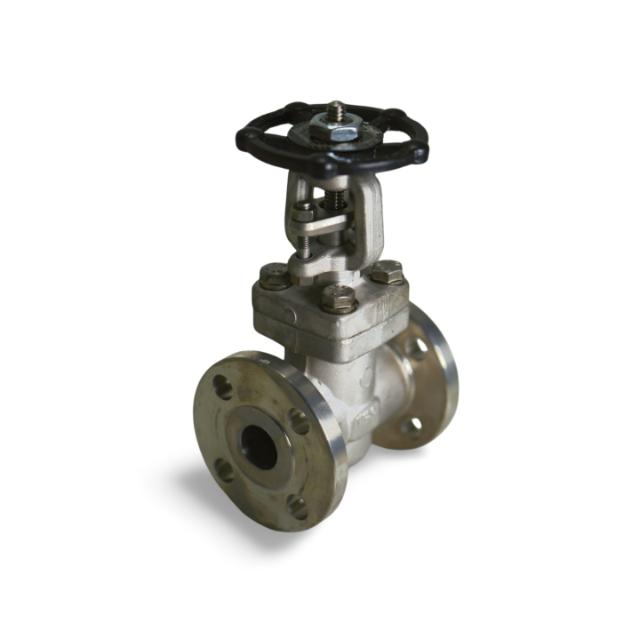 Valvula de compuerta ANSI Acero Inoxidable TRIM 12 Forjada, Bridas 150#