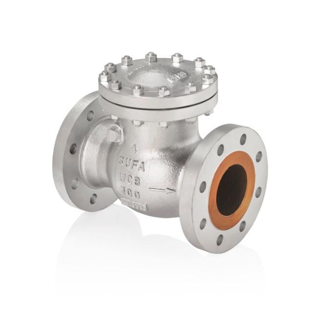 Válvula de retención Clapeta Acero Carbono TRIM 8 Bridas 600#